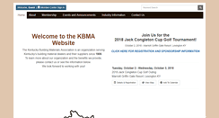 Desktop Screenshot of kbma.net