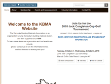Tablet Screenshot of kbma.net